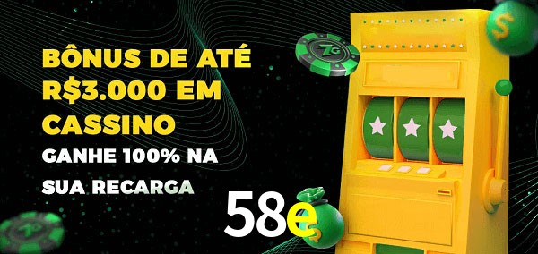 58e melhor bônus de depósito